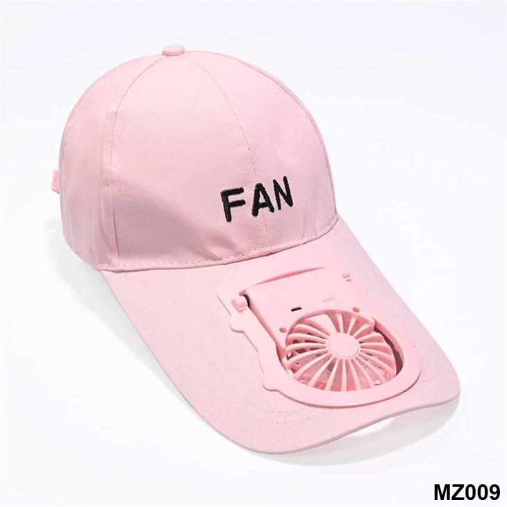 Cooling Baseball Cap With Built-in Fan